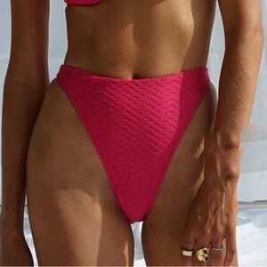 Yellow the Label Pink Bikini Bottoms